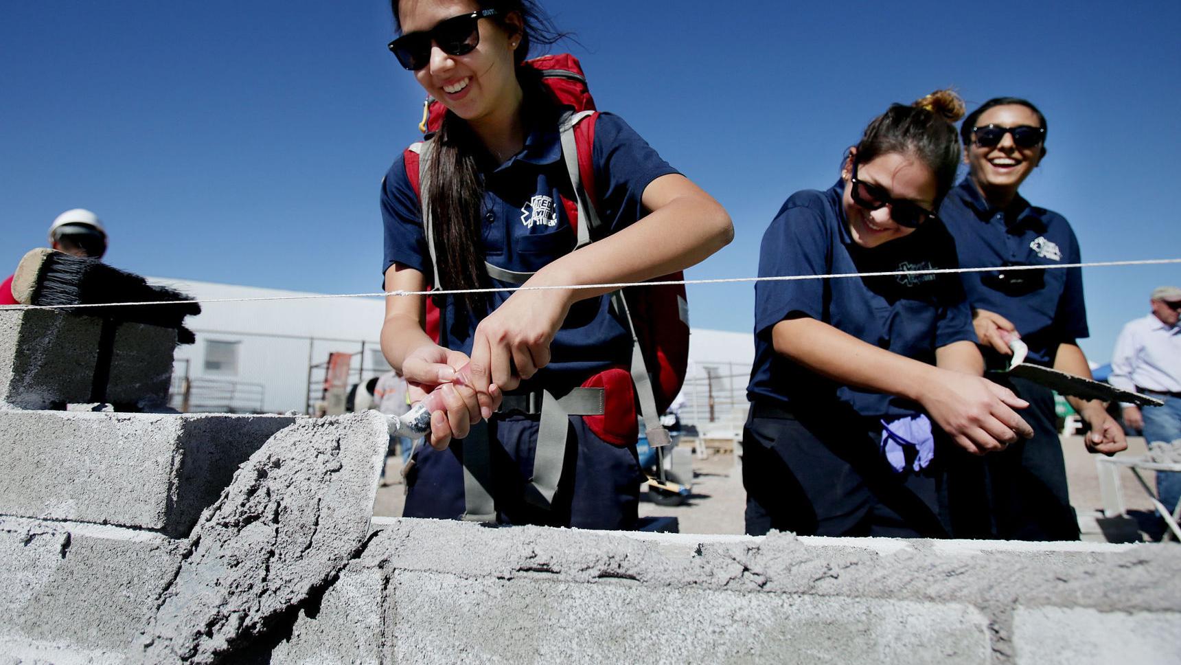 Tucson high-schoolers get hands-on experience at Construction Career event